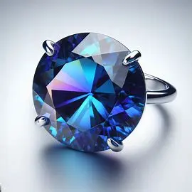 Profile image featuring a captivating sapphire gemstone, the birthstone for September